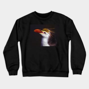 Royal Penguin Portrait Crewneck Sweatshirt